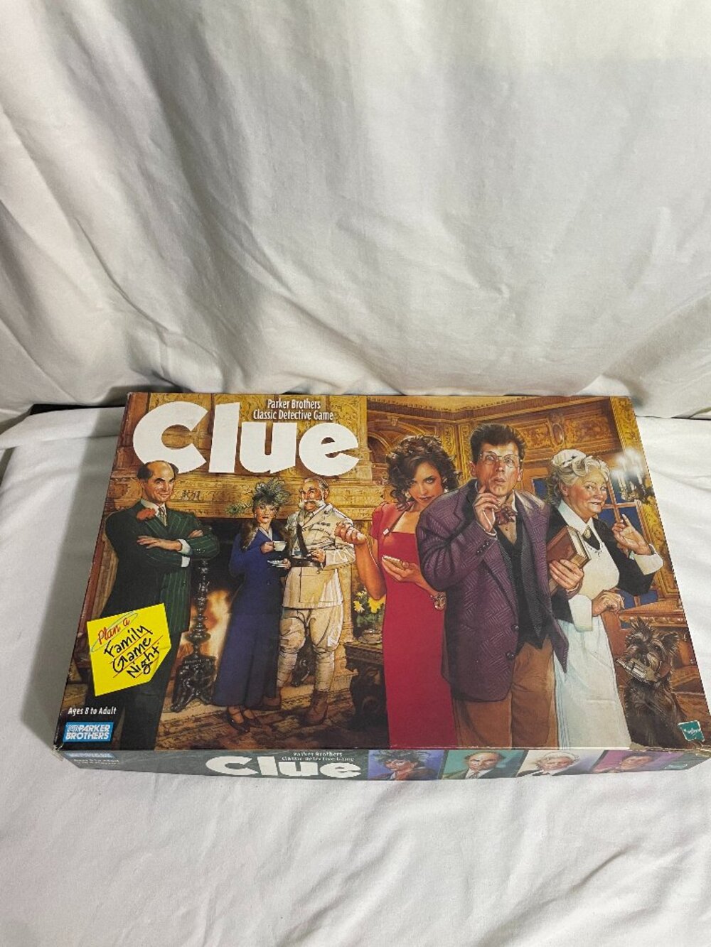 Parker Brothers Clue Classic Detective Board Game Complete 1996 Hasbro All Piece